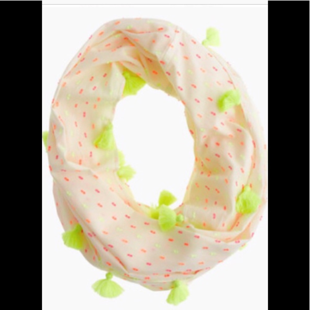 J. CrewConfetti Tassel Infinity Scarf -FINAL PRICE